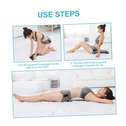 Lumbar Back Stretcher for Spine Corrector and Massage Device for Home Use Back Arch Support and Relaxation Tool