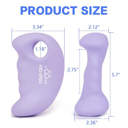 HXD-ERGO Ergonomic Dumbbells Weights Set-Hand Weights for Women at Home, Ear Dumbbells Weights for Pilates, Yoga, Jogging,StrengthTraining