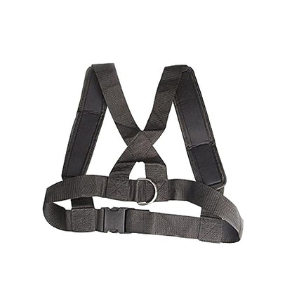 Sled Workout Harness with Heavy Duty Hooks for Fitness Training