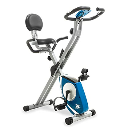 XTERRA Fitness Folding Exercise Bike, 225 LB Weight Capacity - style: FB350