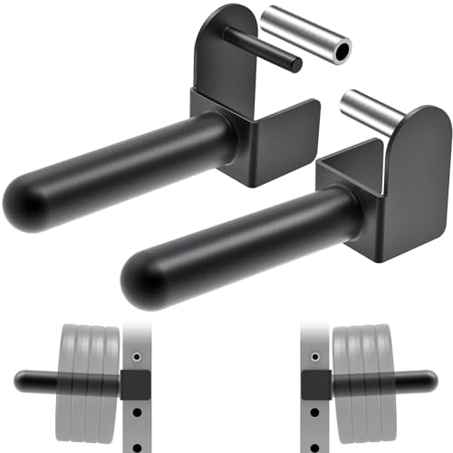 Kipika Weight Plate Holder for 2x2 and 3x3 Power Rack - Attachment for Storage - Fits Standard 1-inch or Olympic 2-inch Plates - Set of 2 - color: For 3x3 Rack with 5/8" or 1" Hole + 2" Plates