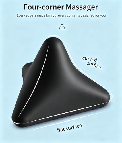 Manual Trigger Point Massage Tool Manual Massager Ball for Muscle Knot Deep Tissue Relief Myofascial Release Physical Therapy Hip Hand Back Small Massager Ball for Plantar Fasciitis Pain Relief Black - color: Black