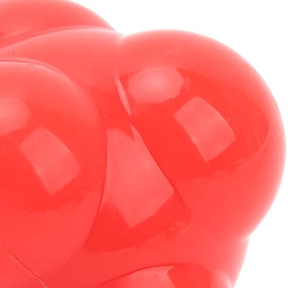 banapoy 6 Sided High Bounce React Ball, Silicone Random Leap Reflexs Training for Hand Eye Coordination Agility for Baseball Soccer Basketball Hockey