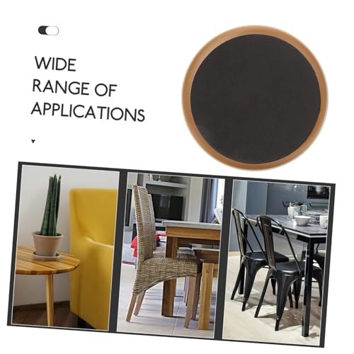 5pcs Carpet Hardwood Furniture Sliders Sliding Pads for Tables Chairs Desks Cabinets Noiseless Moving Gliders for Floor Protection - size: 12.50X12.50X1.00CM