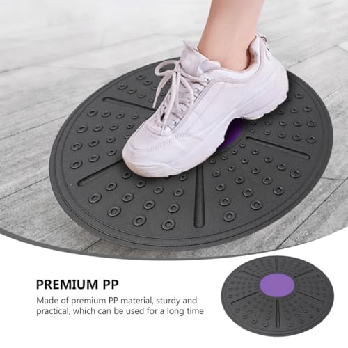 ORFOFE Equilibrium Sense Balance Board with Raised Massage Points Non-slip Stability Trainer Core Workout Fitness Accessory for Home Gym and Physical Therapy