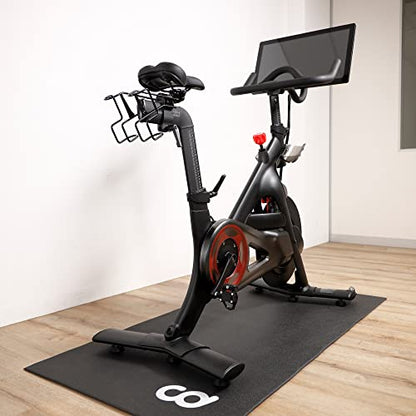CyclingDeal Bike Trainer Floor Mat - Compatible with Indoor Exercise Stationary Bike Treadmill Elliptical Waterproof Gym Flooring Equipment - Indoor Cycle Stepper - Soft 30" x 72" (76 x 183cm) - size: 72"L x 30"W x 0.3"Th
