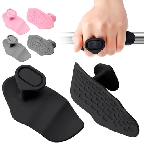 Anti-Slip Workout Grips, 6Pcs Ergonomic Rubber Hand Protector Gloves for Strength Training and Exercise,Weight Lifting,Dumbbell,Deadlift,Bar Pad Pull Up Grippers