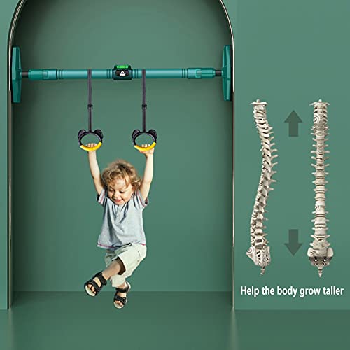 Pull Up Bars Portable Pull-up Bar-no Screws, 71-85cm Adjustable Home Fitness Horizontal Bar Set, Children's Physical Training Fitness Bar