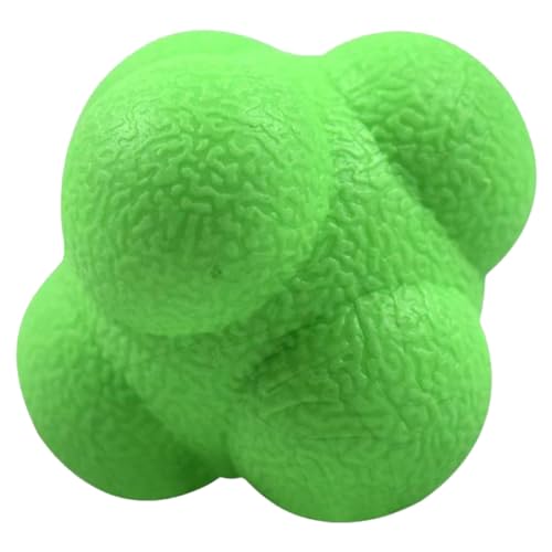 AIRLAXER Reaction Ball,Reflex Ball for Hand Eye Coordination Training,2.83 inch,Pack of 3-Orange,Blue,Green