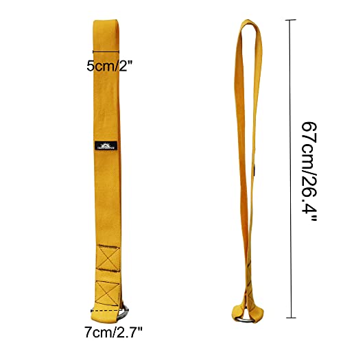 Arm Wrestling Training Loading Strap for Barbells, Arm Finger Wrist Exerciser Strengthener, Forearm Muscle Strength Workouts Tools Suitable for Home and Gym Training