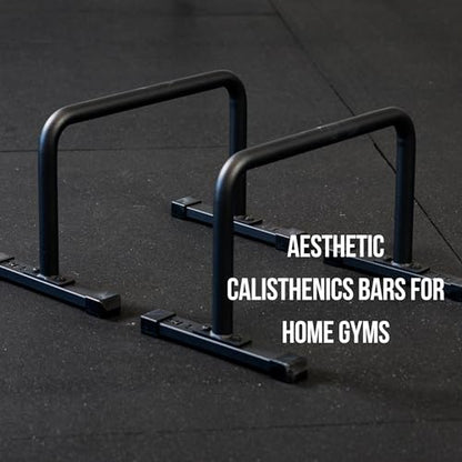 REP Fitness Parallette Bars | Push Up Handles for Floor | Calisthenics Equipment | Strength Training Tool | Gymnastics Workout Stand | Home Gym Gear | Heavy Duty Dip Station | Portable Exercise Bar