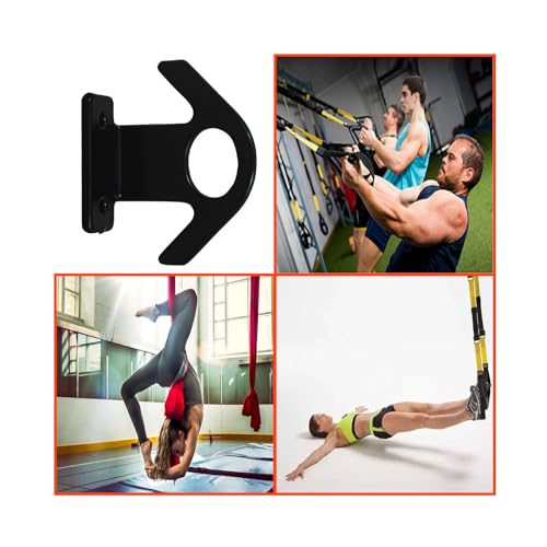 Resistance Band Wall Anchor(3PCS),Resistance Bands Wall Mount for Home Workouts & Yoga Gym，Resistance Band Hooks for Resistance Bands, Stretch Straps & Suspension Trainers (AFG)
