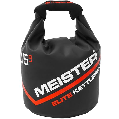 Meister Elite Portable Sand Kettlebell - Soft Sandbag Weight