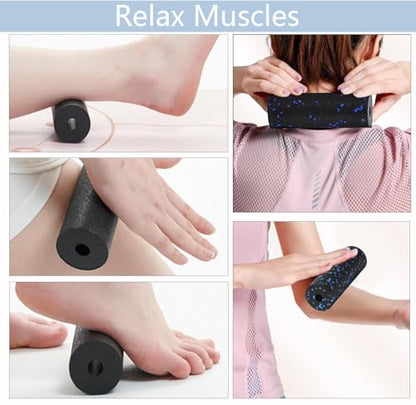 Extra Mini Foam Roller - High Density Massage Roller, Extra Small Yoga Roller for Physical Therapy, Myofascial Release, Deep Tissue & Muscle Recovery of Arms and Legs