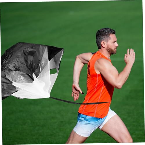 Abaodam Running Speed Training Parachute with Waist Belt Lightweight Resistance Umbrella for Endurance and Soccer Training for Athletes and Adults
