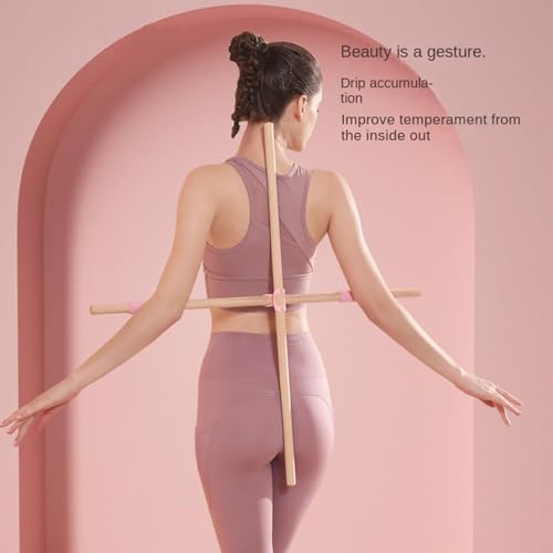 Yoga Stick for Exercise 2 Pieces Workout Stick - color: 60cm