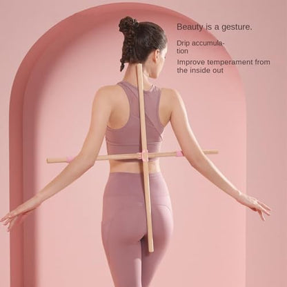 Yoga Stick for Exercise 2 Pieces Workout Stick - color: 60cm