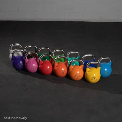 Titan Fitness Competition Kettlebell, Single Piece Casting, KG Markings, Full Body Workout - size: 66.0 Pounds
