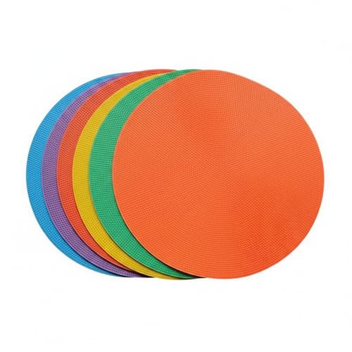 Flat TPE Training Marker Disc for Soccer and Agility Drills, 9.1 Inch (1 PC)