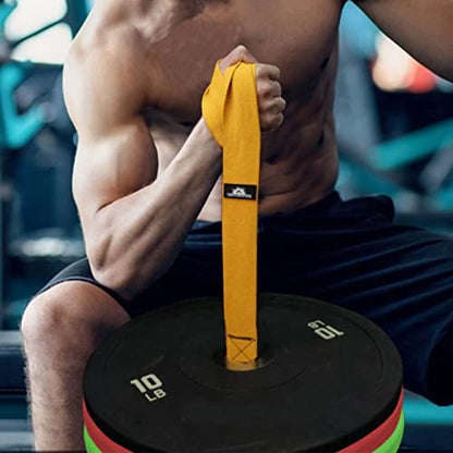 Arm Wrestling Training Loading Strap for Barbells, Arm Finger Wrist Exerciser Strengthener, Forearm Muscle Strength Workouts Tools Suitable for Home and Gym Training