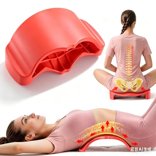 Relieve Back Pain with Back Stretcher & Back Cracker, Plus a Pelvic Floor Trainer & Pelvic Floor Exercise Devices in One–Spine Decompression, Scoliosis Posture Corrector, Lower Back Stretcher for Home