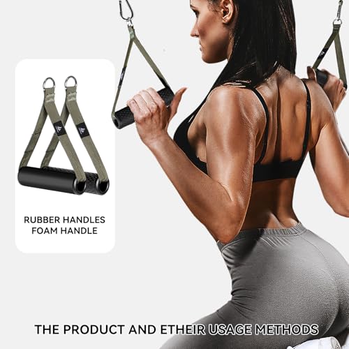 Covered Resistance Bands,Resistance Tubes with Heavy Duty Protective Sleeves,40lb to 80lb Stackable up to 300Lbs,Resistance Bands for Working Out with Handles. (YL-LLS-300LBS-Plus)
