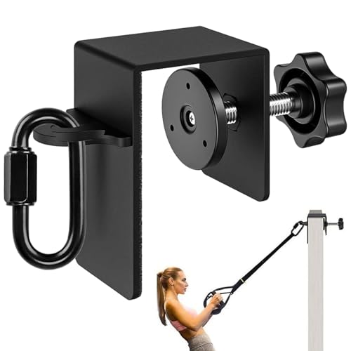 1PC Wall Anchor, Heavy Duty Resistance Band Wall Anchor Doorway Gym Attachment for Resistance Bands, Battle Ropes & Suspension Trainers..