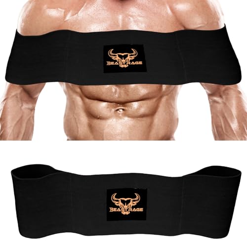 Fitness Bench Press Strength Band, Adjustable Weightlifting Slingshot Blaster,Weight Lifting Resistance Band, Bench Press Slingshot for Elbow Fitness,Chest Builder,Powerlifting - color: Black, size: Medium