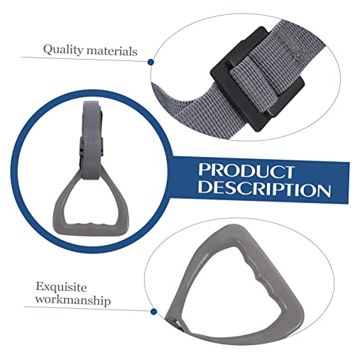 UPKOCH 2 Pcs Adjustable Gym Rings with Thick Straps for Outdoor Strength Training Versatile Fitness Equipment for Core and Upper Body Workouts Home and Playground Use
