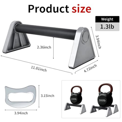 Aluminum Alloy Push Up Bars For Strength Training And Calisthenics,Non-slip Parallettes Pushup Handles,Durable And Lightweight Calisthenics Equipment.