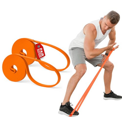 EliteFTS Pro Resistance Band - Boost Core Stability and Flexibility with This Portable, Joint-Friendly Tool - size: Pair, style: PRO MICRO RESISTANCE BAND