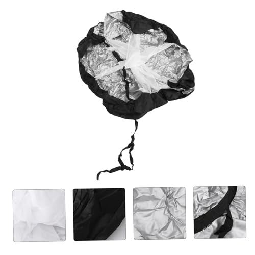 balacoo Resistance Parachute for Speed Training – Adjustable Drag Chute for Sprinting and Running Exercises Black for Football and Athletic Performance