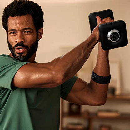 Peloton Dumbbells | Ergonomically Designed Pair of Cast Iron Weights with Urethane Coating and Non-Slip Grip, Available in Set of Two - style: F. 30lb