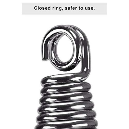 Dolibest Punching Bag Hangers Strap, Heavy Bag Strap Hanger for Home Gym Training Workout Fitness Conditioning Pull Ups and Dips Exercises Equipment - color: Black with spring