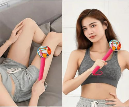 Mugwort Massage Hammer, Massage ToolsBack, Shoulder & Body - Handheld Percussion TherapyTool with US Design Patent Red - color: Red,