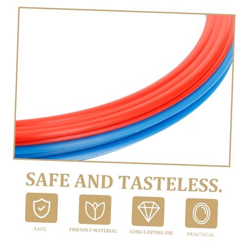 6PCS Agility Training Rings Football Soccer Equipment for Speed and Footwork Drills Material for Soccer Football Basketball Use Random Color