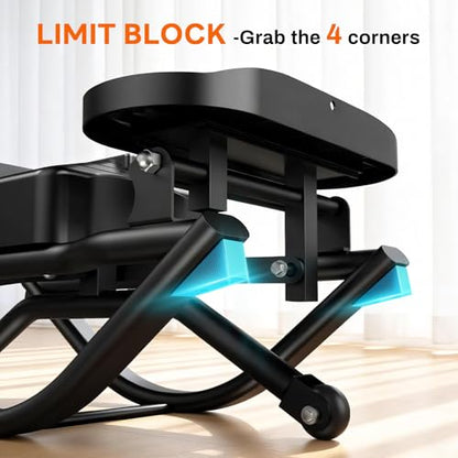 ERGOLIFE Rock Stepper Side to Side, Rocking Stair Stepper for Exercise at Home, Full Body Workout & Low-Impact Balance Board, Quiet Fully Assembled Cardio Fitness Equipment with 330 LBS Capacity