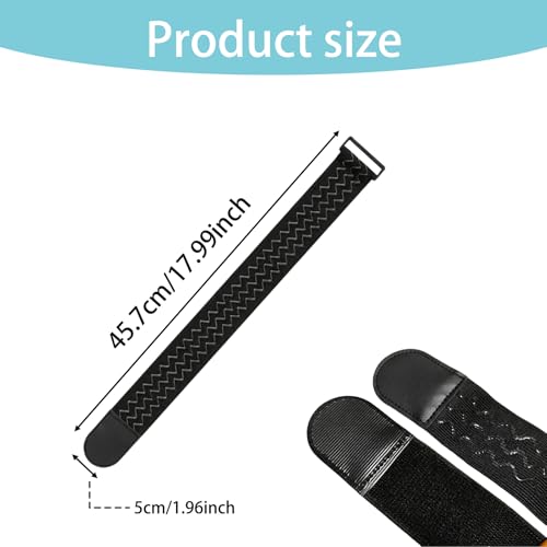 2 Pcs Occlusion Bands BFR Bundle for Women Adjustable Best Fabric Blood Flow Restriction Booty Bands for Glutes, Hip Building, Squat, Thigh & Legs