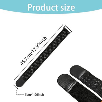 2 Pcs Occlusion Bands BFR Bundle for Women Adjustable Best Fabric Blood Flow Restriction Booty Bands for Glutes, Hip Building, Squat, Thigh & Legs