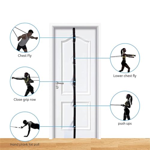 Door Anchors Strap for Resistance Bands, Gym Attachment Anchors for Home Fitness, Door Band Resistance Workout Equipment