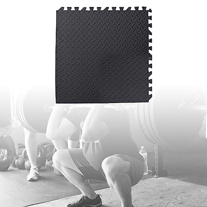 Exercise Mats Puzzle Foam Mats Gym Flooring Mat Cover Interlocking Foam Mats Floor Tiles for Home Gym Equipment Workouts