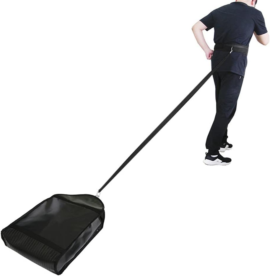 Weight Sled Trainer Adjustable, Sandbag Sled Trainer Resistance Sled Trainer with 3 Weight Sandbags for Sprinter Speed Training Indoor Outdoor, Running Sled Trainer