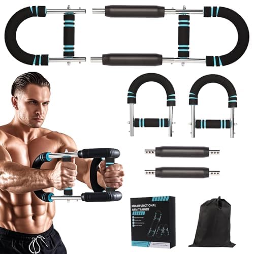 Twister Arm Trainer,Adjustable Resistance Bar for Full Body Workout, Arm Strengthener for Men & Women, Fitness Equipment for Strength Training - style: 90-150Lb