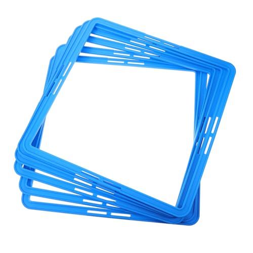 Toddmomy 6pcs Soccer Agility Training Rings Durable Speed and Agility Equipment for Football Players Enhance Quickness and Coordination Versatile Drills for All Skill Levels