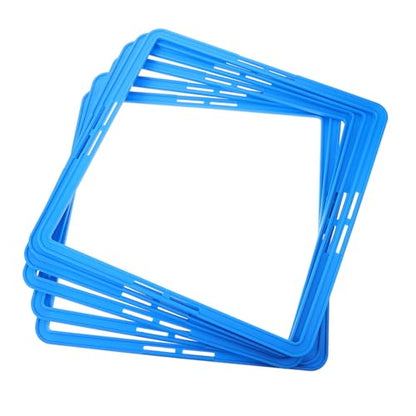 Toddmomy 6pcs Soccer Agility Training Rings Durable Speed and Agility Equipment for Football Players Enhance Quickness and Coordination Versatile Drills for All Skill Levels