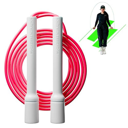 Speed Jump Rope – Adjustable 10ft Skipping Rope for Women, Men & Kids, Beginner Friendly with 5mm PVC Cord, Shatterproof Handles, Tangle-Free for Boxing, CrossFit, HIIT, Cardio, Fitness & Home Workout