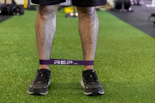 REP Fitness Short Resistance Bands for Strength and Conditioning. Multiple Resistance Levels Available from 5-230lbs. Sold as a Pair. 12" Length.