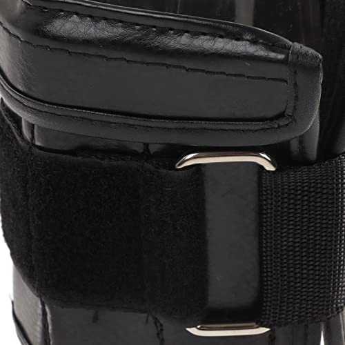 Wrist Weight Sandbag, 1Pair 1-3KG Adjustable Ankle Wrist Bandage Imitation Leather Boxing Sandbag Wrist Straps Fitness Equipment for Exercise Sports