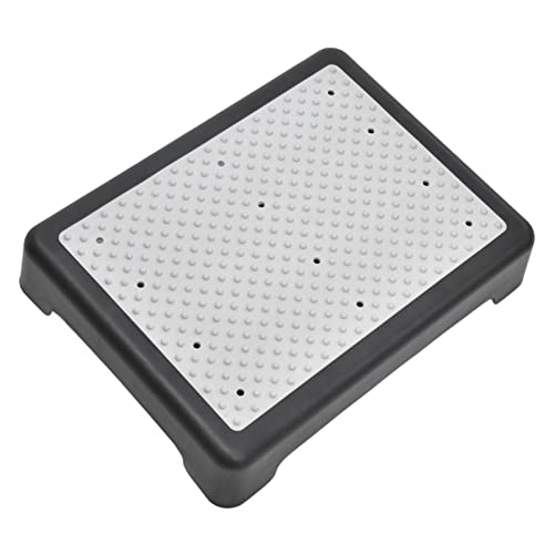 Step Stool for Elderly, Anti Slip Half Riser Bench with Rubber Top, Heavy Duty Mobility Step Stool for Indoor, Outdoor Stackable, Portable