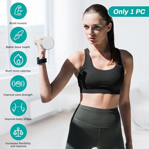 LIFERUN Single Steel Adjustable Dumbbell, 5/10/15lb Free Weight Single Dumbbell, Non-Slip and Comfortable Foam Handle, Adjustable Single Dumbbell for Home Gym Office Exercise - style: 10lb